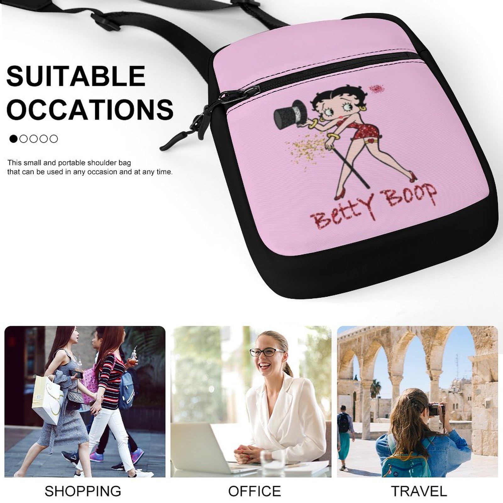 Amazon.co.jp: 斜めがけバッグ ショルダーバッグ ベティちゃん